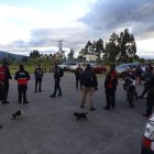 El Cuerpo de Bomberos de Pedro Moncayo encabeza la búsqueda de Jhon Cerón, luego de rescatar el cuerpo de Raúl.