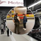 El joven también se comportó grosero con los funcionarios.