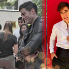 Danilo Carrera, actor ecuatoriano, y su novia Isabella.