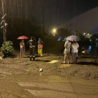 En La Concordia, localidad con récord de precipitaciones, un socavón arrasó con una ambulancia. Sucedió el 19 de febrero.