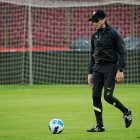 Luis Zubeldía fue campeón de la LigaPro 2023 como técnico de Liga de Quito.