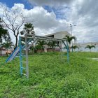 Parque deteriorada en la Alborada 12ava etapa.