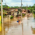 Cientos de viviendas se encuentras bajo el agua.