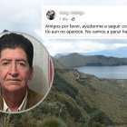 El ingeniero salió junto a un colega para analizar sobre un proyecto turístico.