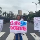 Imágenes de la manifestación que se dio el 15 de febrero.