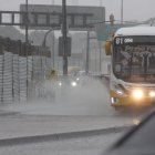 Fuerte lluvia azota al norte de la urbe porteña