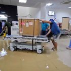 Cuando el agua empezó a entrar a la casa de salud, todo fue un ‘corre corre’.