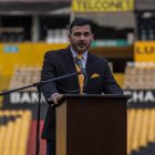 Antonio Álvarez se posesionó como presidente de Barcelona en diciembre de 2023 enel Monumental