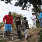 Los parientes mostraron a EXTRA cómo fueron atropellados por un sujeto que estaba bajo los efectos del alcohol.