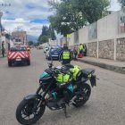 l interior de la institución estaba miembros de la Policía, en una jornada de capacitación a los estudiantes.