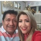 Aladino con su hija Carla Vargas