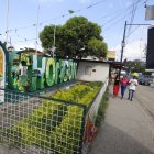 La zona donde se ubican las letras con el nombre de la comuna es el área de más movimiento comercial.