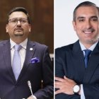 Leonardo Berrezueta, de Revolución Ciudadana y Vicente Taiano, del PSC.