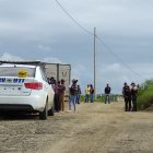 El lugar del hallazgo en Manta, Manabí.