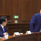 Pablo Muentes increpó a Villavicencio.