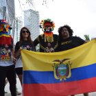 Ecuatorianos apoyan en Miami a Chito Vera.