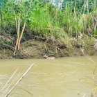 El cuerpo fue llevado hasta la morgue del cantón Milagro, en Babahoyo