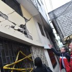 La casa de Fernando Proaño es la más afectada. Tuvo que evacuarla hace cinco años.