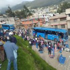 La víctima fue atropellada por un bus se servicio urbano.