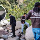 El cuerpo de Hernán Mendoza fue hallado en el río Guayllabamba, después de 32 días de su desaparición.