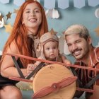 Renier Izquierdo formó una familia con la bailarina Antonella Moscoso, con quien tiene a su hijo Renier Antonio.