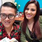 Mayra Salazar y Mauricio Altamirano.