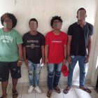 Los cuatro presuntos implicados fueron aprehendidos en las calles Bolivia y García Moreno.