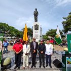 Autoridades rindieron tributo al coronel Vargas Torres, en Esmeraldas.