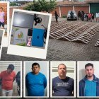 Durante los operativos fueron decomisadas más de tres toneladas de droga.