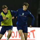 La selección italiana entrena en Miami.