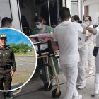 El joven cadete, de 23 años, llegó en condición crítica a una casa de salud de la capital. Su condición es reservada, según los médicos.