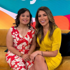 La ecuatoriana estuvo en el programa Hoy Día de Telemundo.