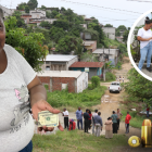 Diana Quijije llora desconsolada la muerte de su hija, Tania Calderón. Solo tenía 40 dólares que no alcanzaban ni para el féretro.  Los abuelos del menor de edad asesinado llegaron a la morgue para retirar su cadáver.