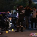 César Vásquez Zambrano fue asesinado a tiros la tarde de este viernes. Policía llegó al lugar.