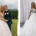 La boda se realiza en una finca de un cercano del novio