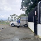 El cuerpo fue llevado hasta la morgue de la localidad.