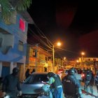 Uniformados se acercaron hasta el lugar del hecho