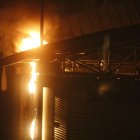 Se ve fuego en las celdas de la cárcel regional de Guayaquil