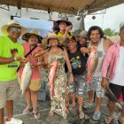 Varios turistas participaron de la pesca deportiva en Esmeraldas.