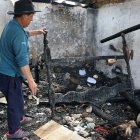 En esta habitación se originó la desgracia tras la explosión de cilindro de gas, según los habitantes.