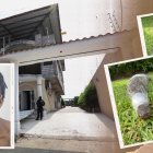 En este inmueble fue detenido la madrugada de ayer alias Comandante Carlitos.