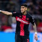 Piero Hincapié entró a los 71 minutos en el último partido de la Copa Alemania.