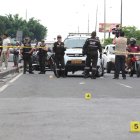 El hecho violento se registró en los exteriores del Complejo Judicial Valdivia.