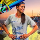 athleen Mendoza es defensa de la Tri y tendrá barra propia en el Sudamericano de Guayaquil.