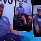 Secuencias del vídeo de recuperación de Cristhian Noboa, junto el día de su cumpleaños.