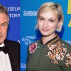 El actor Alec Baldwin y la directora de fotográfi de Rust, Halyna Hutchins.
