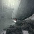 Los cuerpos de los andinistas se encuentran en una contragrieta muy profunda de la montaña.