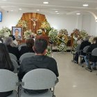 En las honras fúnebres de Victoria Moreno estuvieron parientes y amigos.