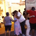 Los familiares protagonizaron escenas de dolor.