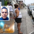 Familiares de Érick Salvador lloraban desconsolados en el lugar donde fue asesinado.